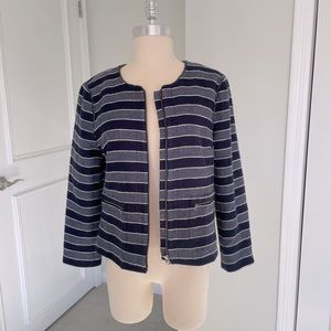 Anne Taylor Loft Crop Blazer